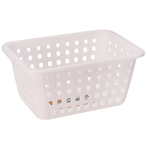 Cesto Grande Sem Tampa 5,2 Litros Branco Ordene - 52401