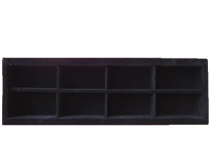 Caixa Colméia Veludo 10x40x3cm para Bijouterias - 920001
