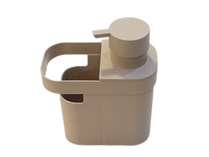 Dispenser 650ml detergente e organizador Trium -DT550