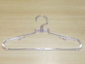 Cabide Boutique Giratório Transparente 300