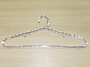 Cabide Cristal Grosso Fixo Reforçado Transparente C111