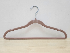 Cabide Veludo 42cm Nude - OR59630