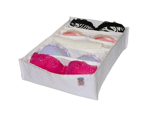 Colmeia Org. 40X28X10cm Camiseta Matelasse branco