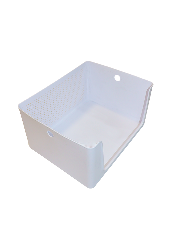 Cesto Flow c/abertura Frontal 34x27x17,4cm - CFW1000 - 16Lts - Branco
