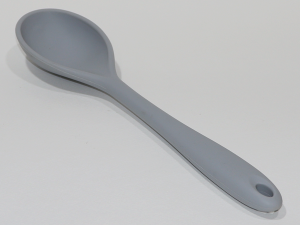Colher de silicone 27,5cm Cinza