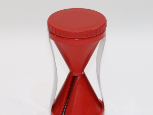 Fatiador legumes13x7cm Inox/Plastico vermelho