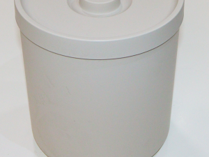 Lixeira 6L Bold com tampa LX 1000 Bege