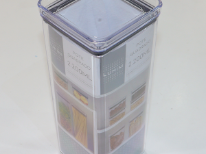 Pote multiuso 2.200ml Hermetic Lumini Quadrado 1163