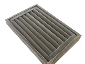 Caixa Rolinho Veludo 20x30x3cm para Anéis - 920007B